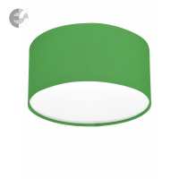 Плафон с текстилен абажур 25 см MOON