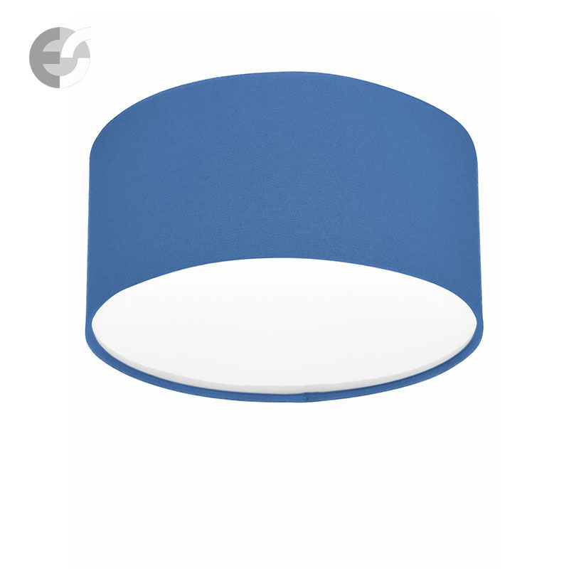 plafon s tekstilen abajur 25 sm moon