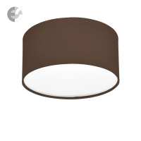 plafon s abajur 25 sm moon Art.No.250130-802-E27
