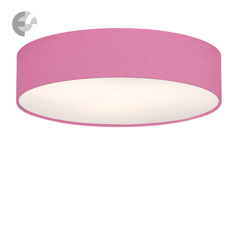 plafon s tekstilen abajur 45sm moon