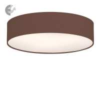 Плафон с текстилен абажур 45см MOON