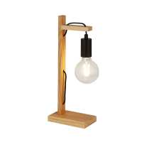 nastolna lampa ot dyrvo Woody Art.No.EU95041-1BR