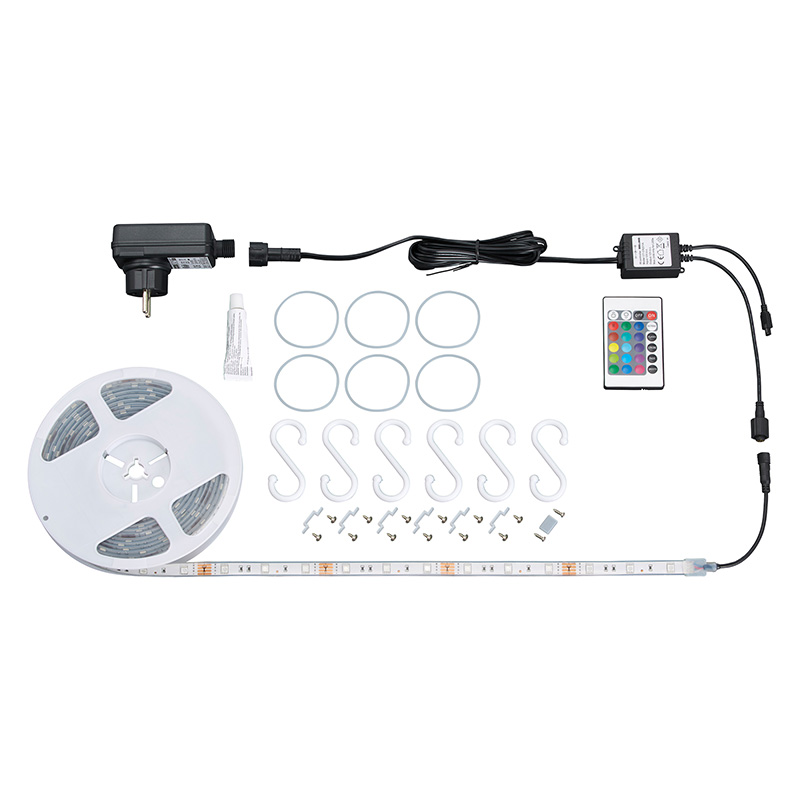 vlagozashtitena rgb led lenta 10m superline
