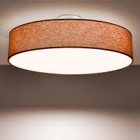 plafon s tekstilen abajur 5xe27 hotel Art.No.11210-5.203