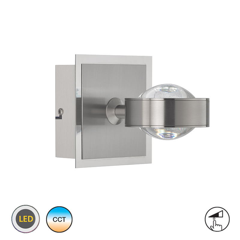 led aplik s dimer cluedo