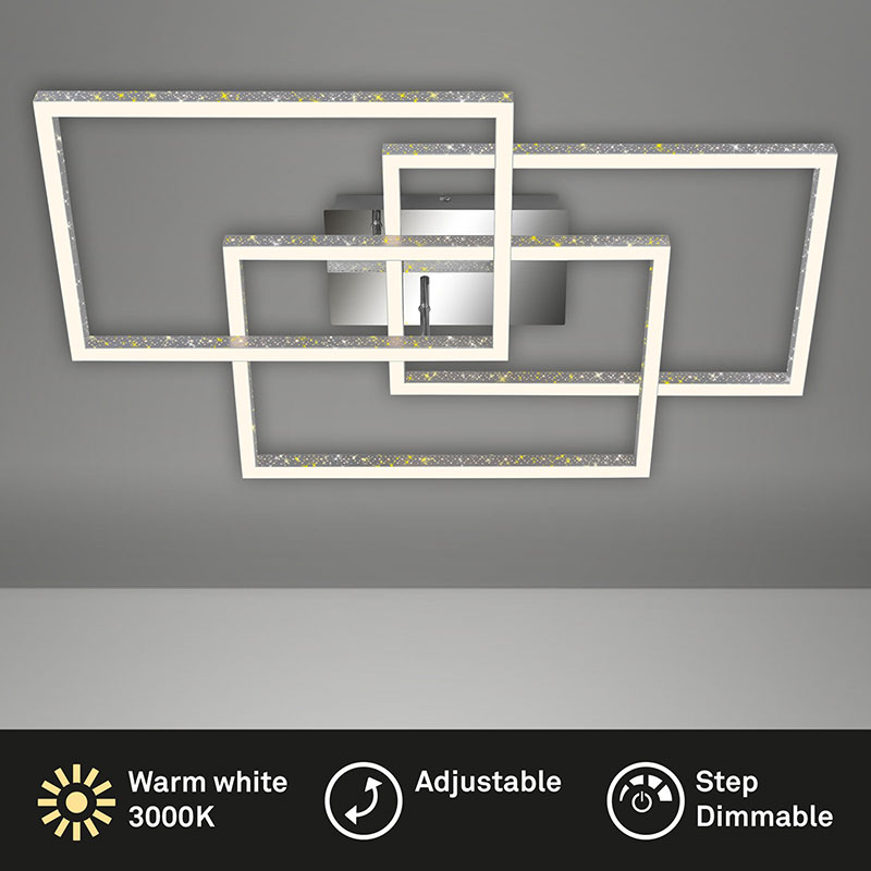 led plafon s dimer frame