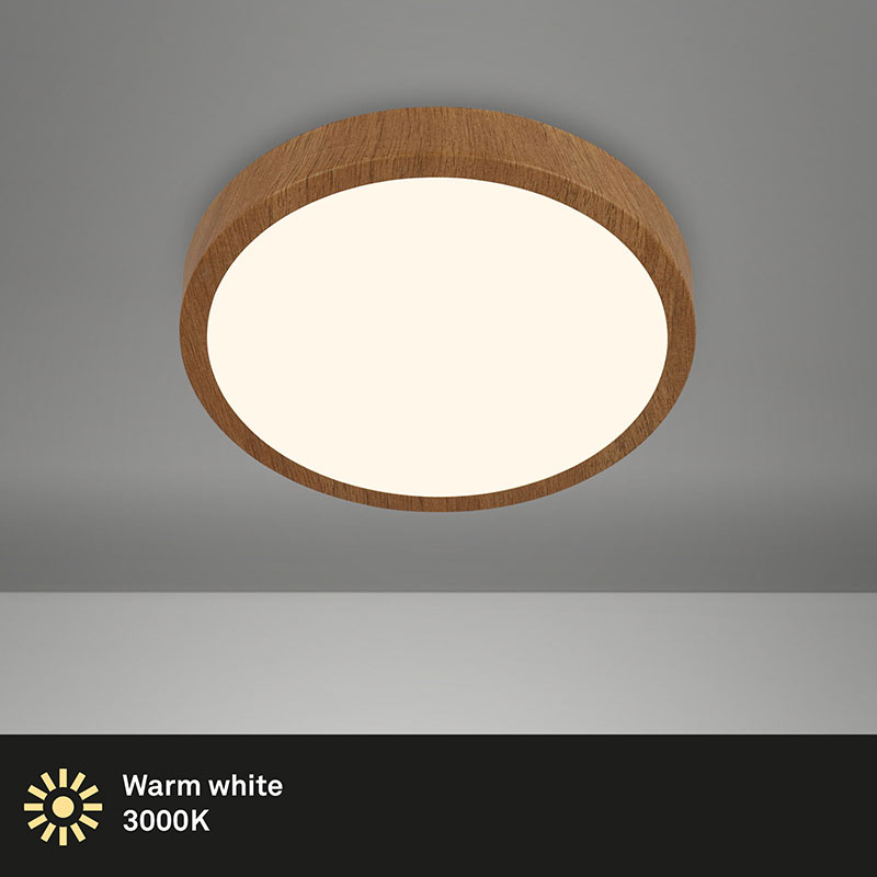 led plafon runa Wood