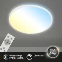 led plafon s distantsionno slim cct Art.No.3728-016