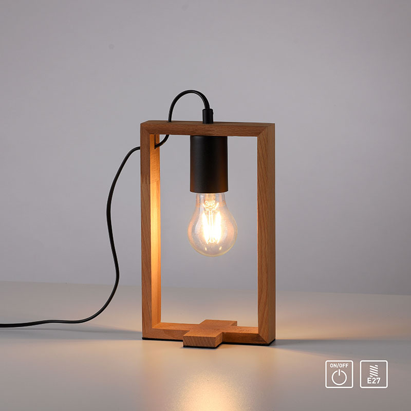 vintidj nastolna lampa frame