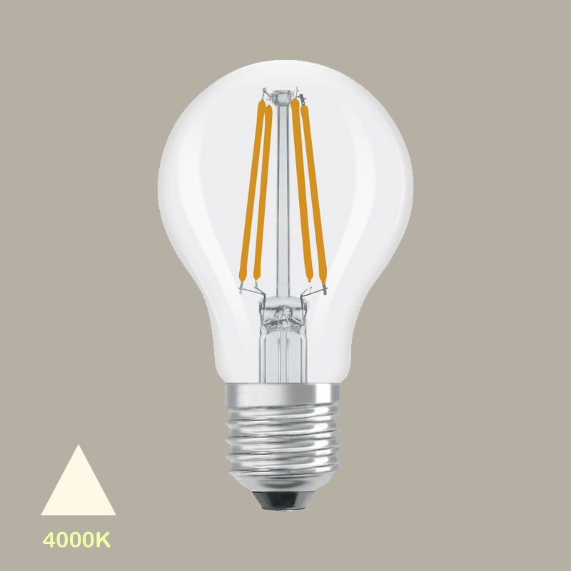 led krushka a60 7.5W 4000k filament e27 