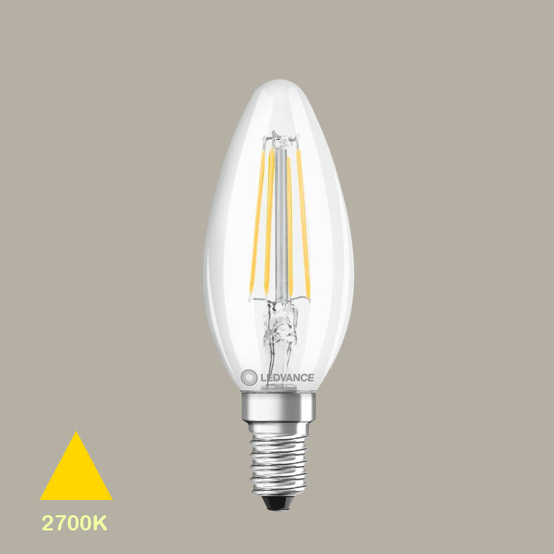 led krushka fil 4W 2700k e14
