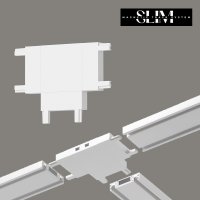 t konektor za magnitno osvetlenie slim Art.No.SLIMMT-T-WH