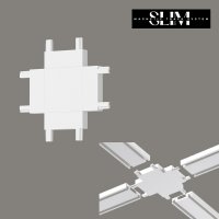 X konektor za magnitno osvetlenie slim Art.No.SlimMT-X-WH