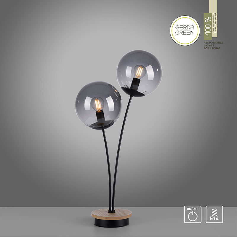 nastolna lampa green Widow
