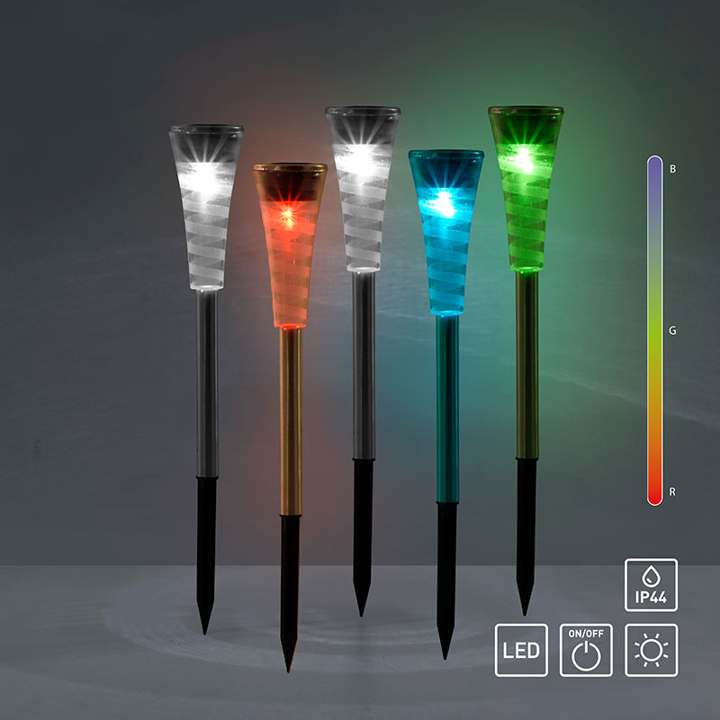 komplekt rgb solarni lampi zumi sol