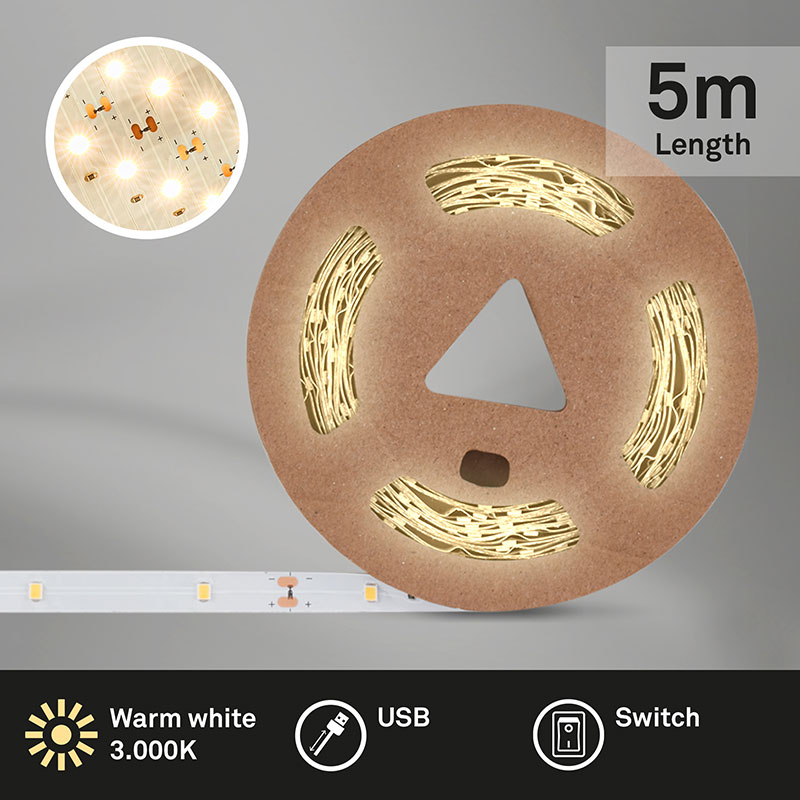 led lenta s usb kabel varma