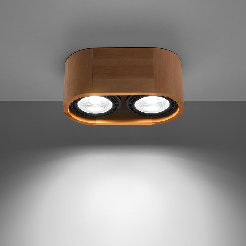 lunichka otkrit montaj ot estestveno dyrvo basic