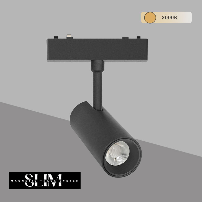 magniten osvetitel 6W 3000k 48v single spot