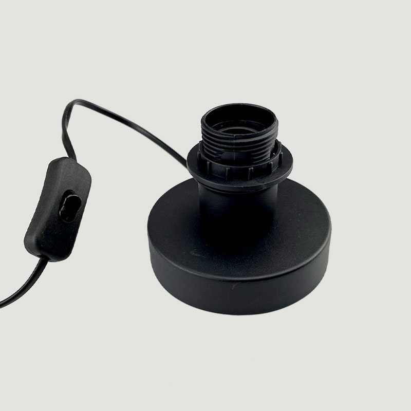 osnova za nastolna lampa 1he27 s pvc kabel