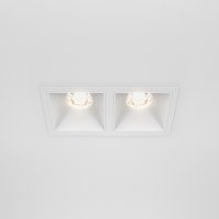 led lunichka dvojna 20W 3000k alfa led Art.No.DL043-02-10W3K-D-SQ-W