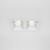 led lunichka dvojna 20W 4000k alfa led Art.No.DL043-02-10W4K-SQ-W