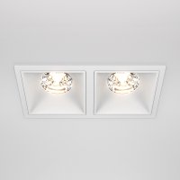 led lunichka dvojna 30W 3000k alfa led Art.No.DL043-02-15W3K-SQ-W