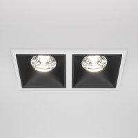 led lunichka dvojna 30W 4000k alfa led Art.No.DL043-02-15W4K-SQ-WB