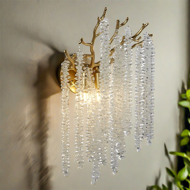 luksozen aplik s kristali empire