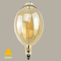 led krushka 8W e27 bt180 globo filament Art.No.B3005