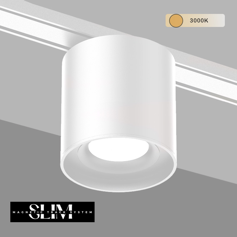 magniten osvetitel 6W 3000k 48v doWnlight slim