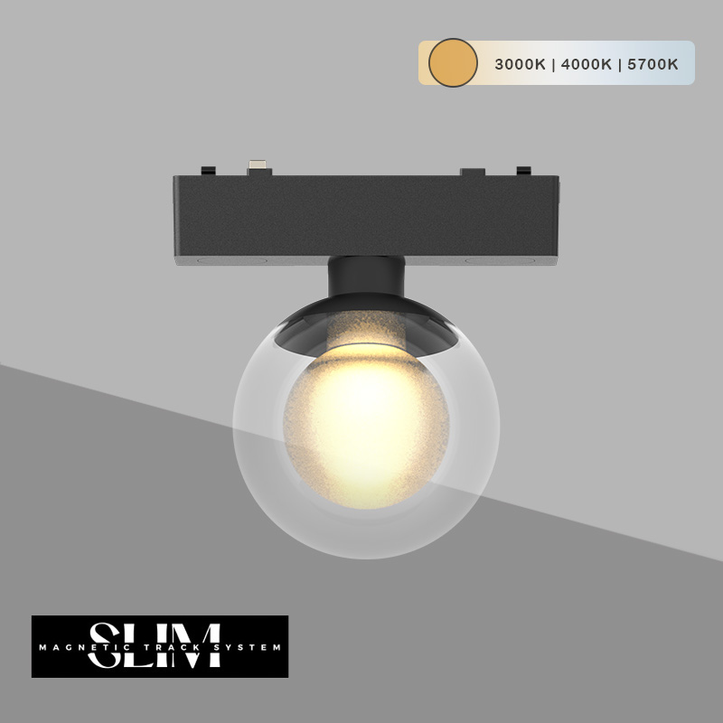 magniten osvetitel 6W cct 48v single spot slim