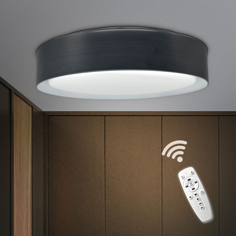 led plafon 48W 47cm siv disk