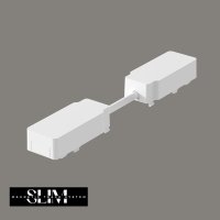 prav elektricheski konektor za magnitno osvetlenie slim Art.No.SLIMRMT26-ZI-WH 