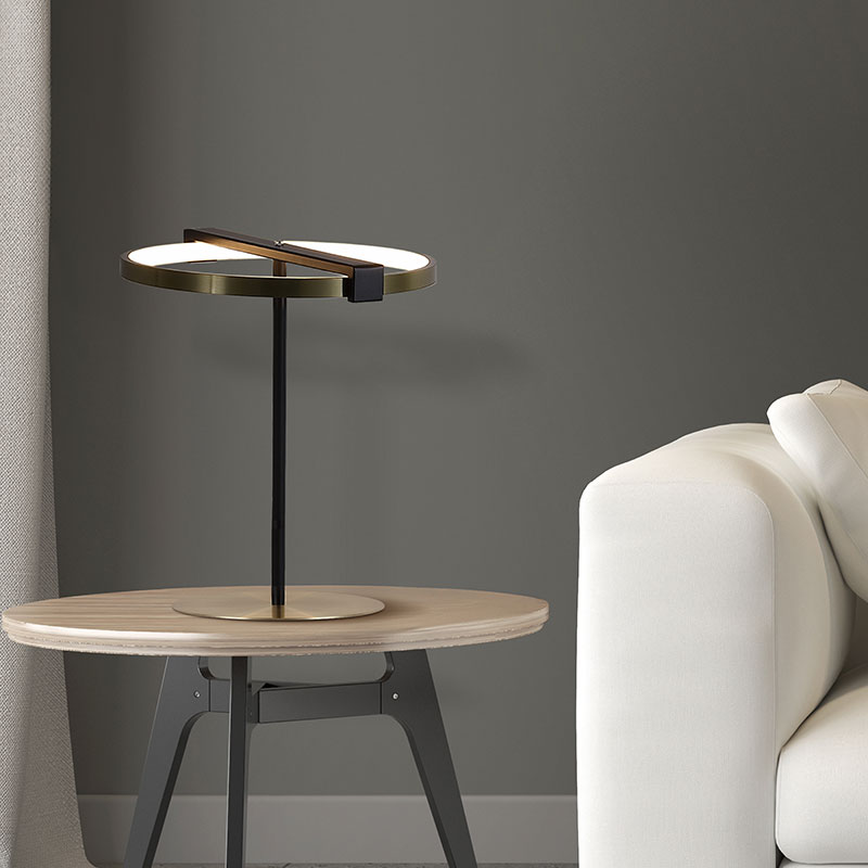 led nastolna lampa aerial