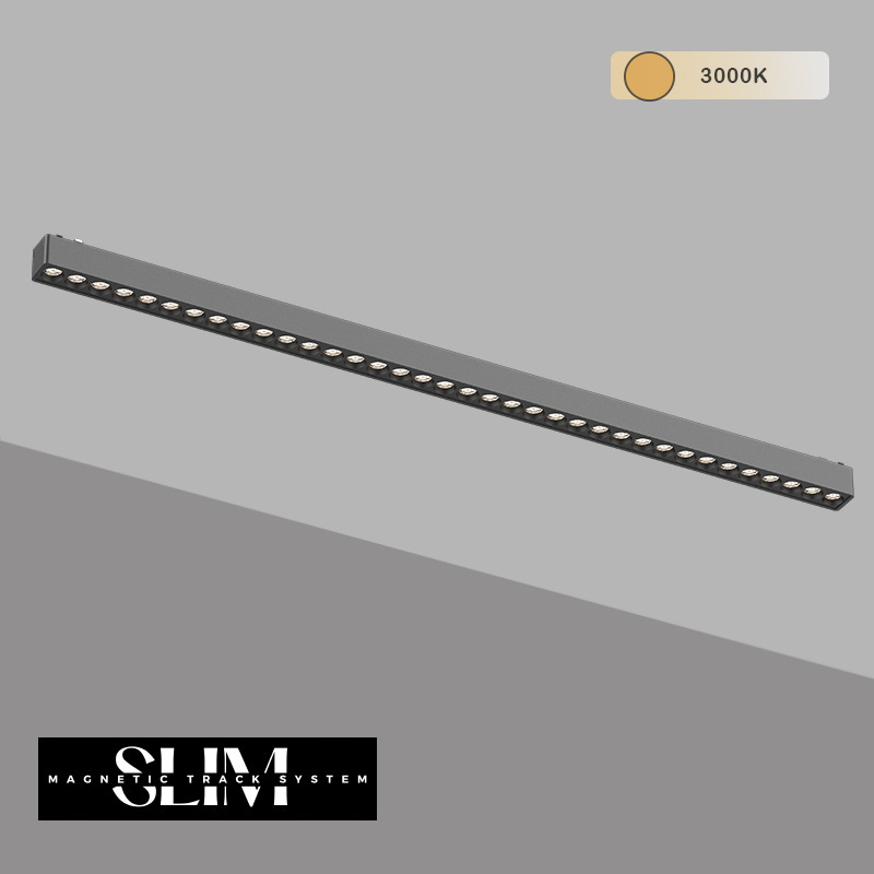 magniten osvetitel 30W 3000k 48v slim grille