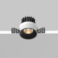 led lunichka za vgrajdane s izmazvane round Art.No.DL058-7W3K-TRS-B