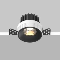 led lunichka za vgrajdane s izmazvane round Art.No.DL058-12W3K-TRS-B