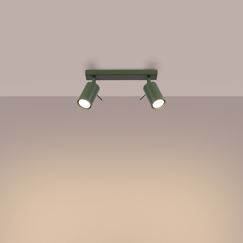 spot lampa ring 2 maslinenozelena