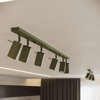 linejna spot lampa ring 4l maslinenozelena Art.No.SL.1504