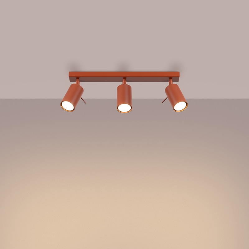 spot lampa ring 3l chervena ohra