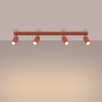 linejna spot lampa ring 4l chervena ohra Art.No.SL.1510