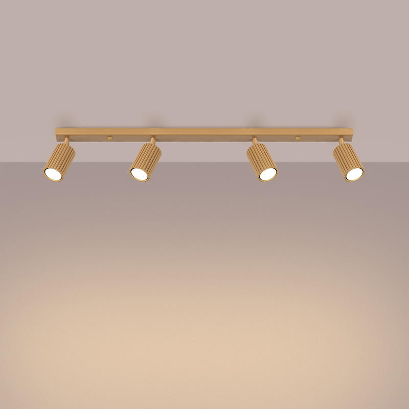 spot lampa karbon 4l zlaten