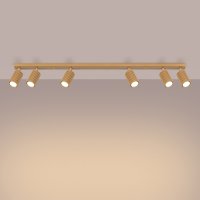 linejna spot lampa karbon 6l zlaten Art.No.SL.1566
