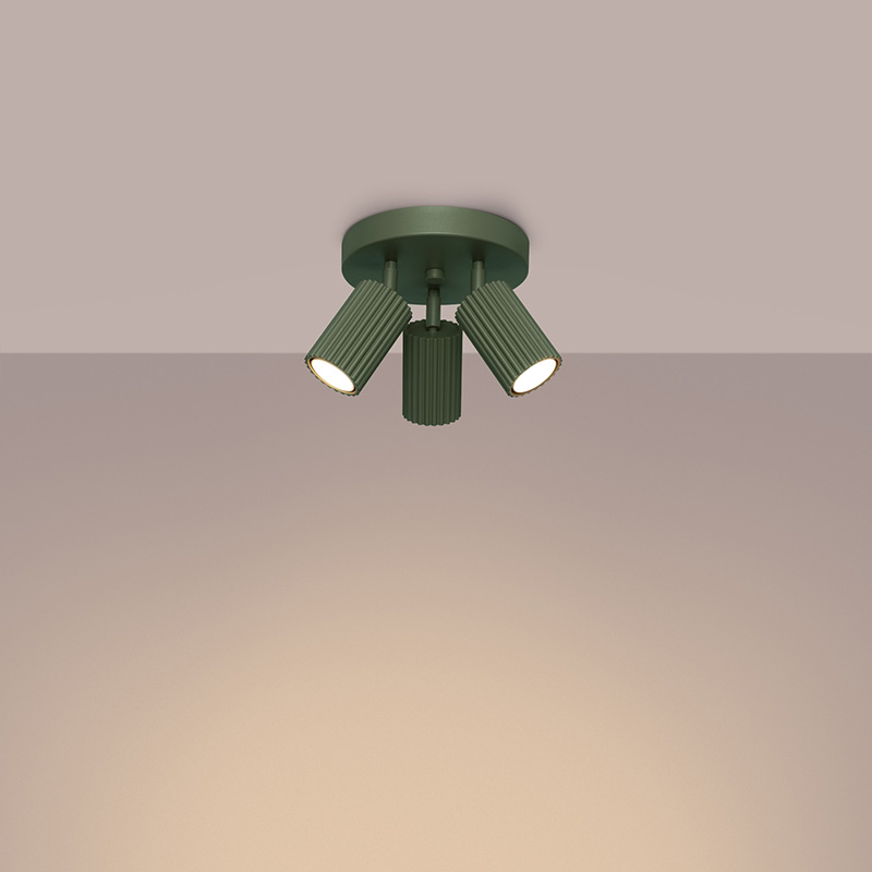 spot lampa karbon 3p maslenozelen