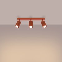 spot lampa karbon 3l chervena ohra Art.No.SL.1638