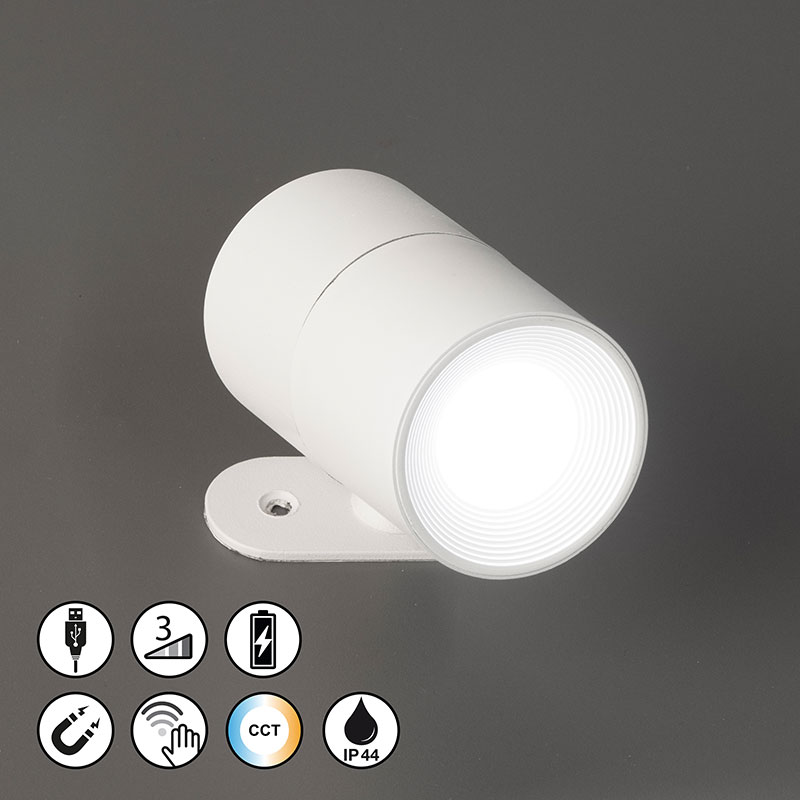 led mobilna vynshna lampa za stena ip44 magnetic