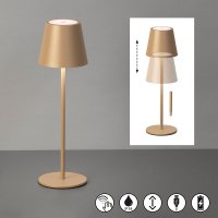 Настолна лампа за градина с батерия IP54 Viletto