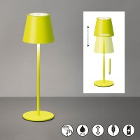 Настолна лампа за градина с батерия IP54 Viletto