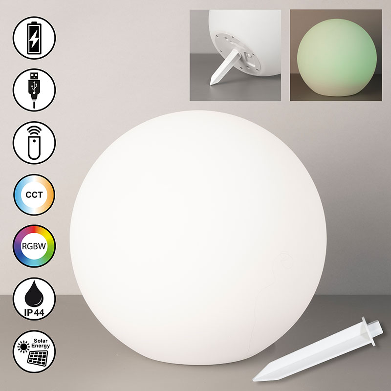 solarna lampa za gradina sfera ip44 dabus