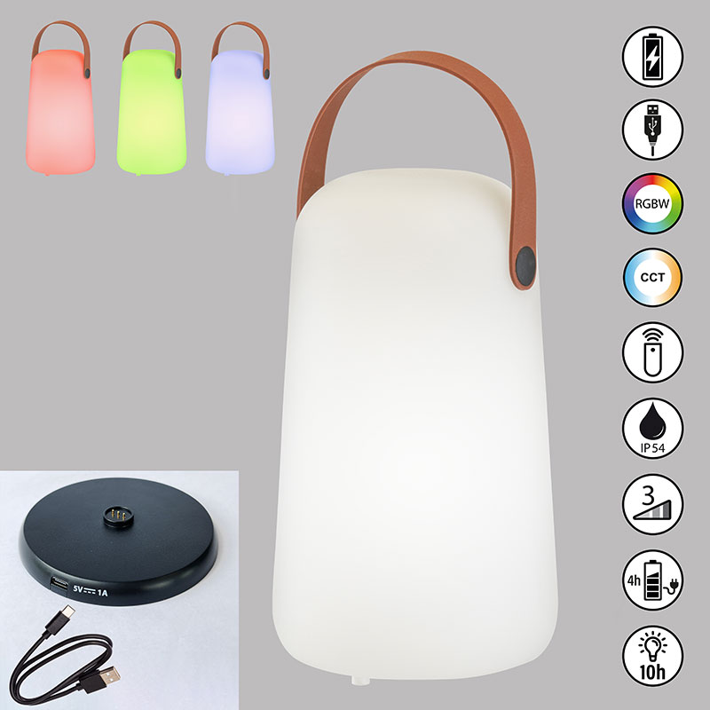 rgb nastolna lampa ip54 varese pro